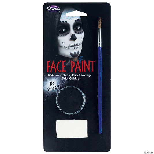 WATER ACTIVATED FACE PAINT-BLACK
