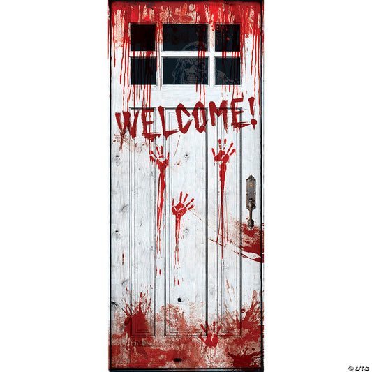 WELCOME DOOR COVER 72 X 30IN