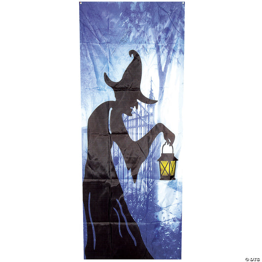 DOOR CURTAIN W LANTERN