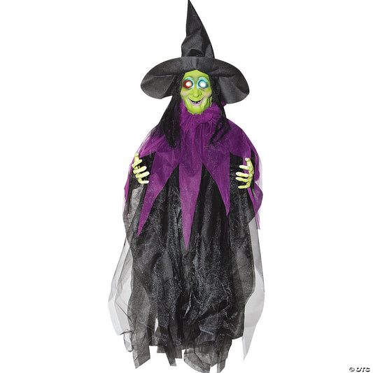 WITCH W GLOWING EYES