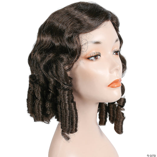 WOMEN'S 1840 WIG LT CHESTNUT BROWN 8