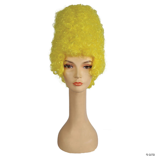 BARGAIN BEEHIVE WIG YELLOW KAF 2