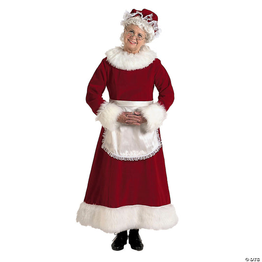 ADLT MRS CLAUS DRESS MD