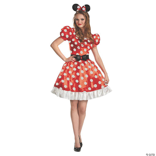 RED MINNIE CLASSIC ADULT 8-10