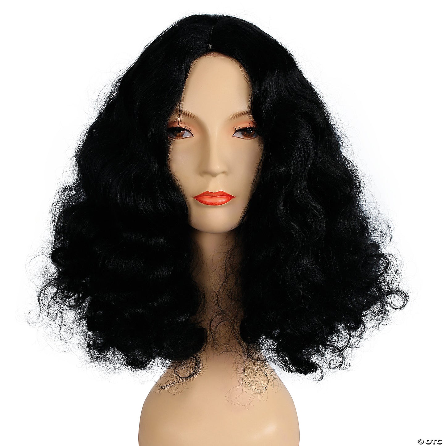 DELUXE LONG FULL AFRO WIG BLACK 1