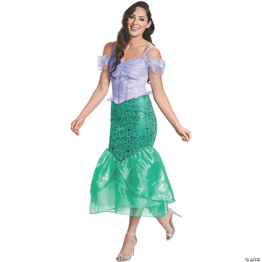 WOMEN'S ARIEL DELUXE COSTUME 8-10