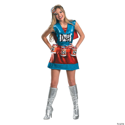 SIMPSONS DUFFWOMAN DLX 4-6