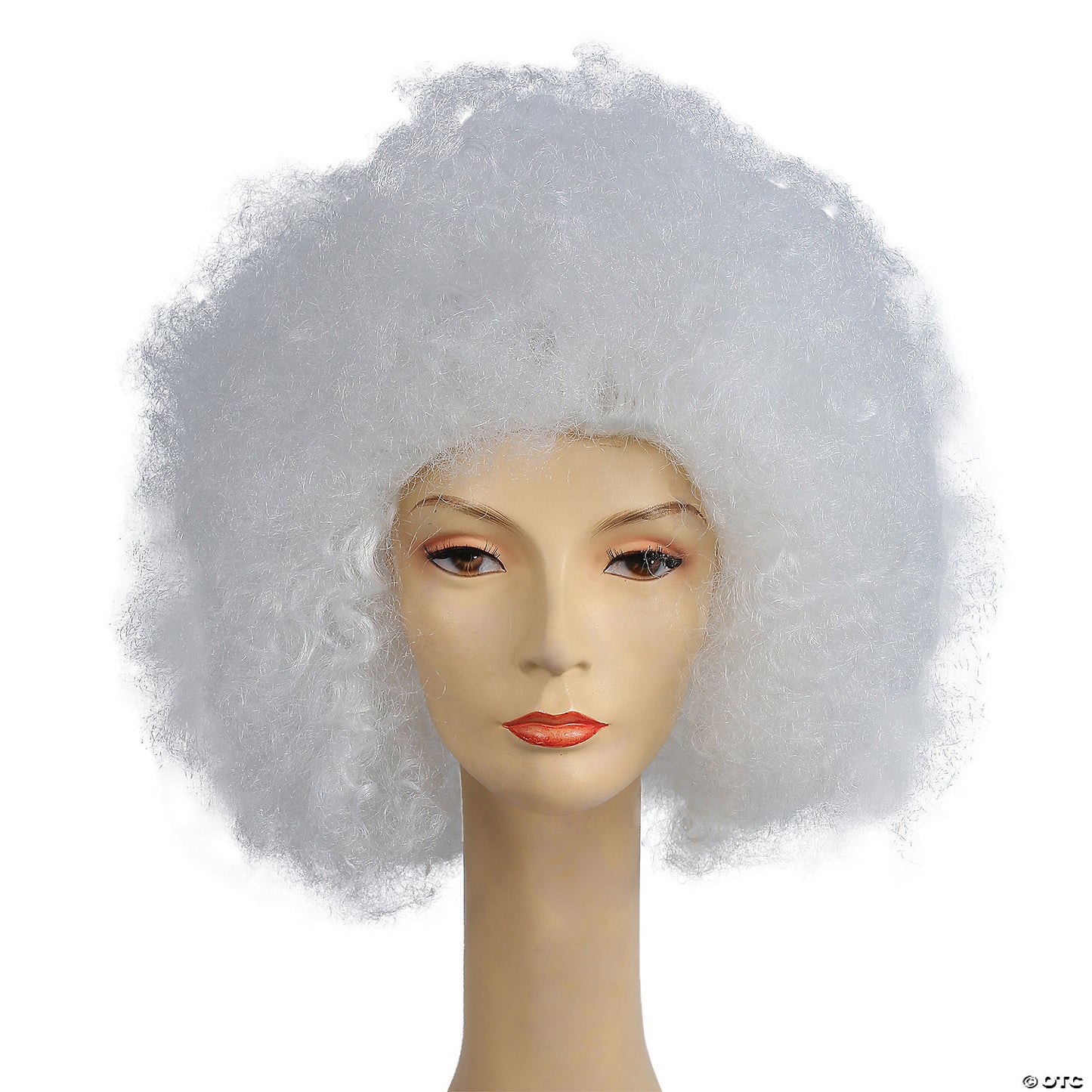 JUMBO AFRO WIG WHITE