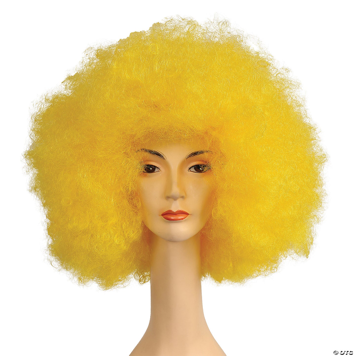 JUMBO AFRO WIG YELLOW