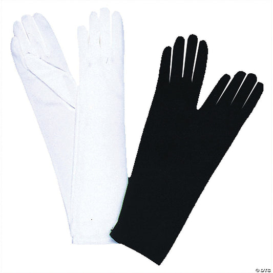 ELBOW LENGTH GLOVES-BLACK