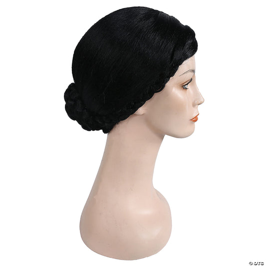 OLD LADY WIG-BLACK