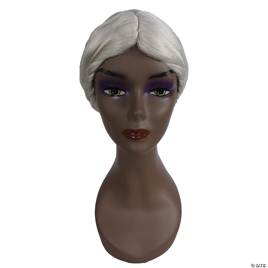 OLD LADY WIG-WHITE