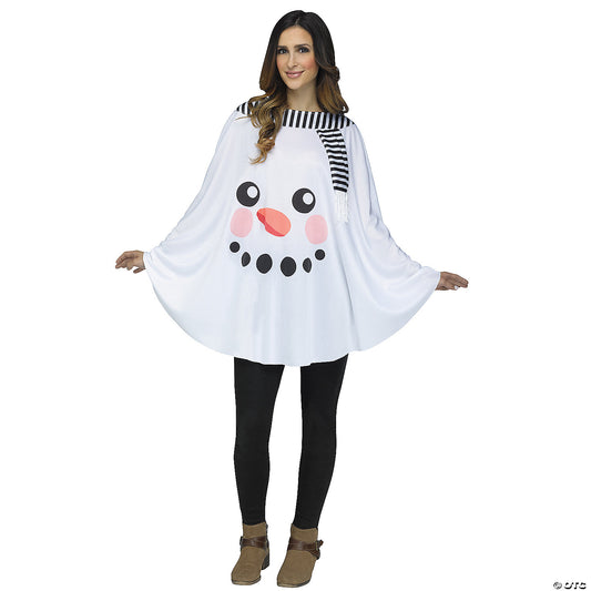 SNOWMAN PONCHO