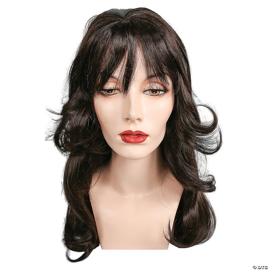 FARRAH WIG MED BROWN 4
