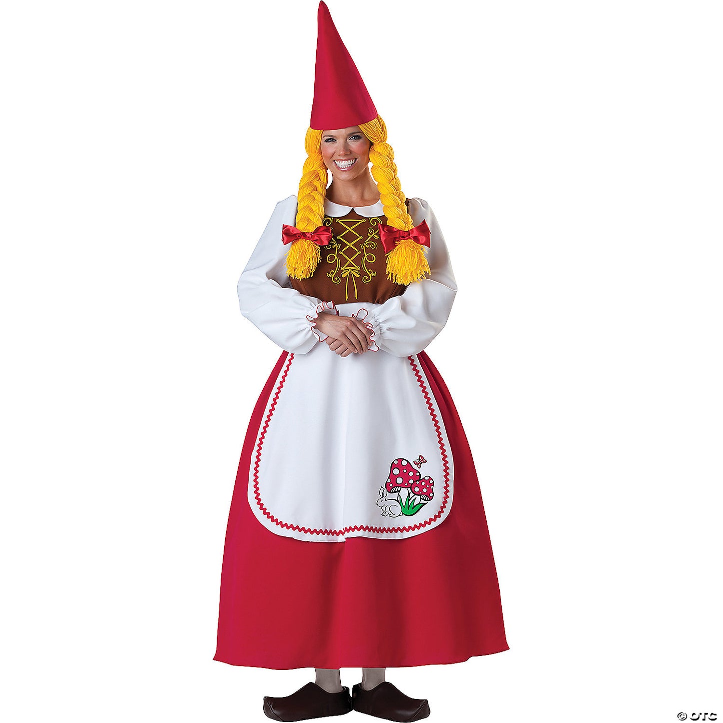 WOMEN'S GARDEN GNOME COSTUME IC1097