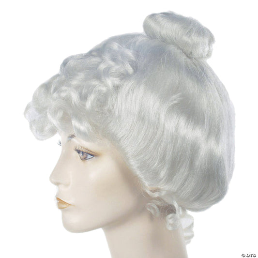 GIBSON GIRL WIG BRIGHT WHITE 5010