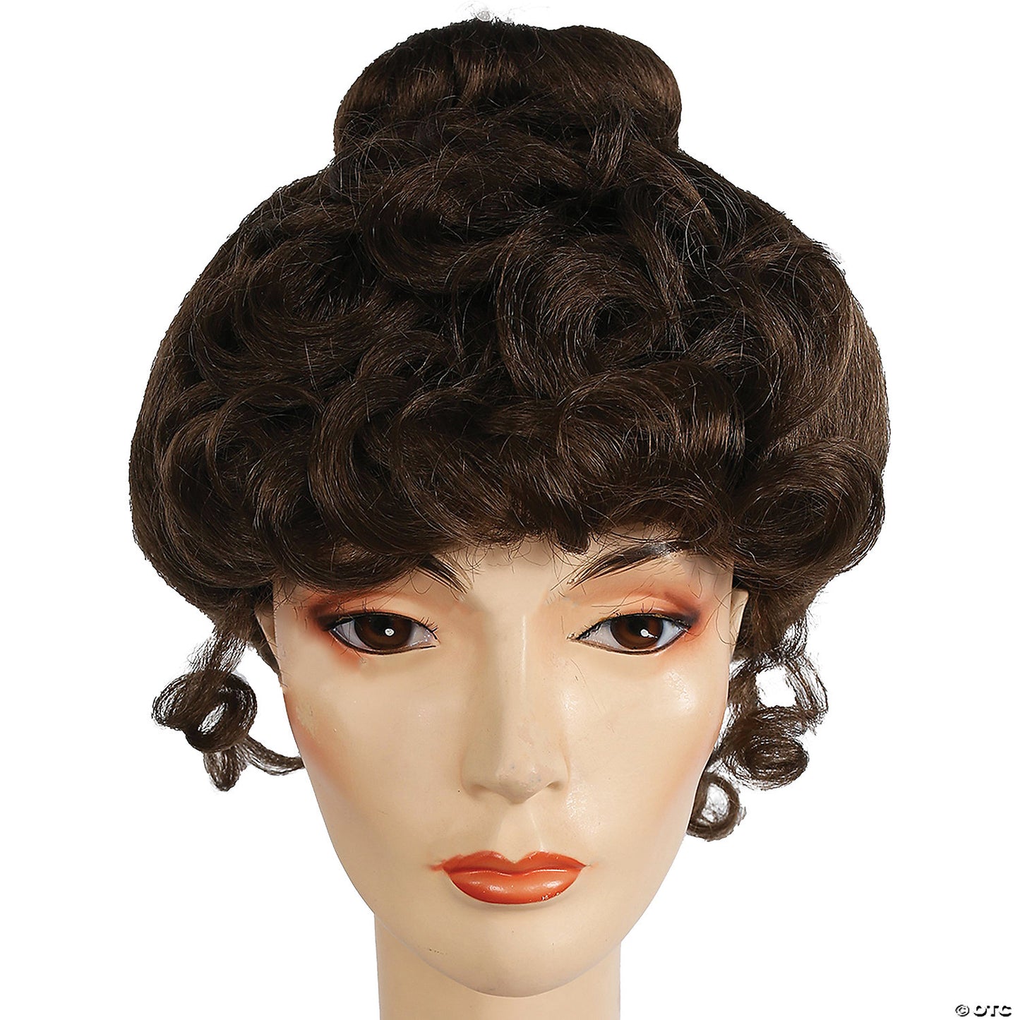 GIBSON GIRL WIG LIGHT BROWN 10