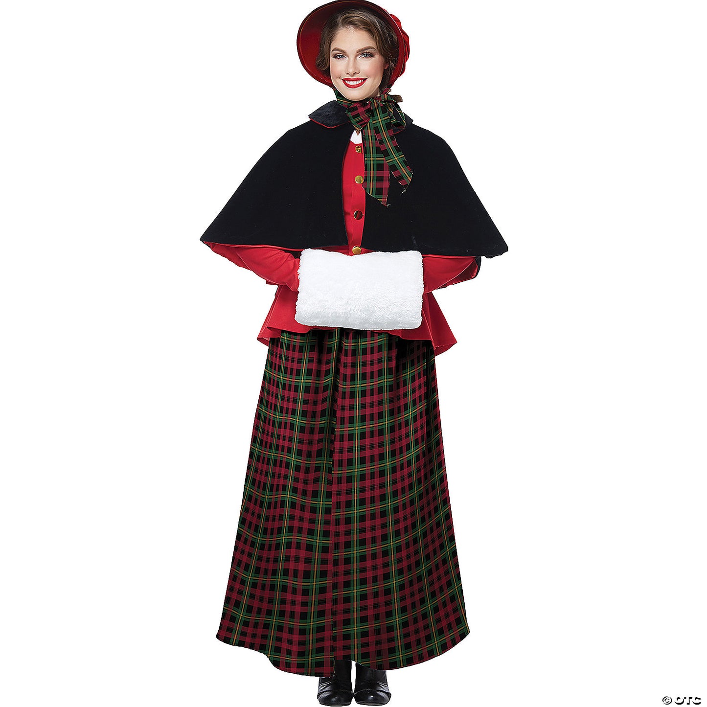 WOMAN'S HOLIDAY CAROLER CSTM-XS