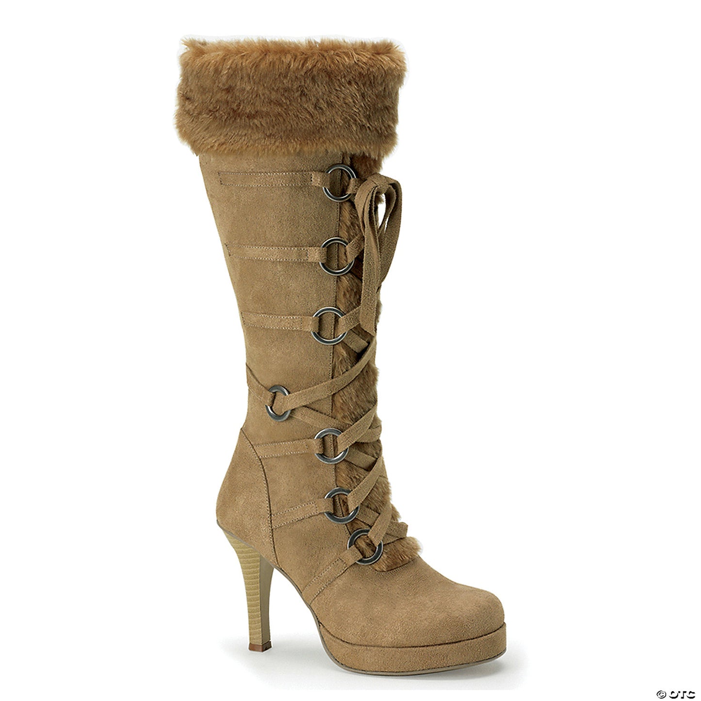 TAN BOOTS-SIZE 8