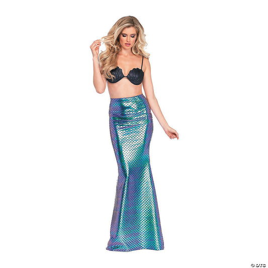 MERMAID SKIRT IRIDESCENT SCALE