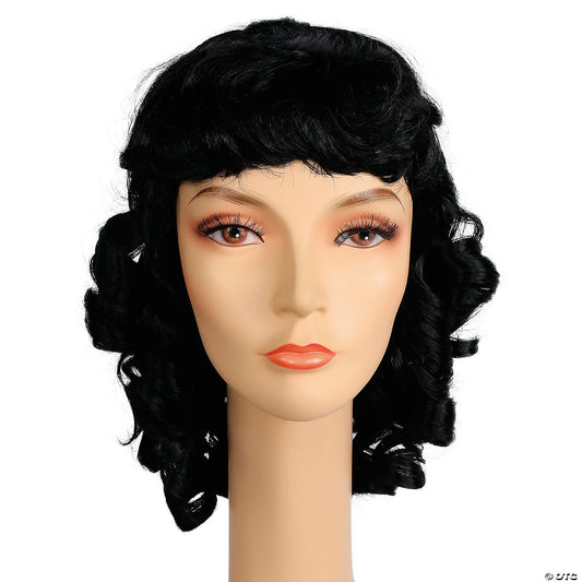 LITTLE WOMEN WIG BLACK 1