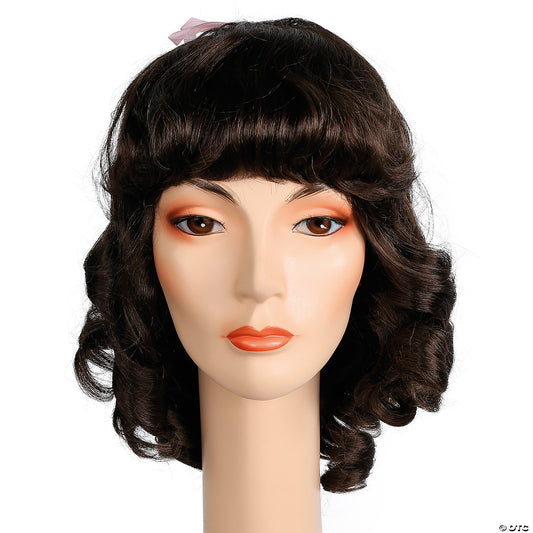 LITTLE WOMEN WIG LT CHESTNUT BROWN 8