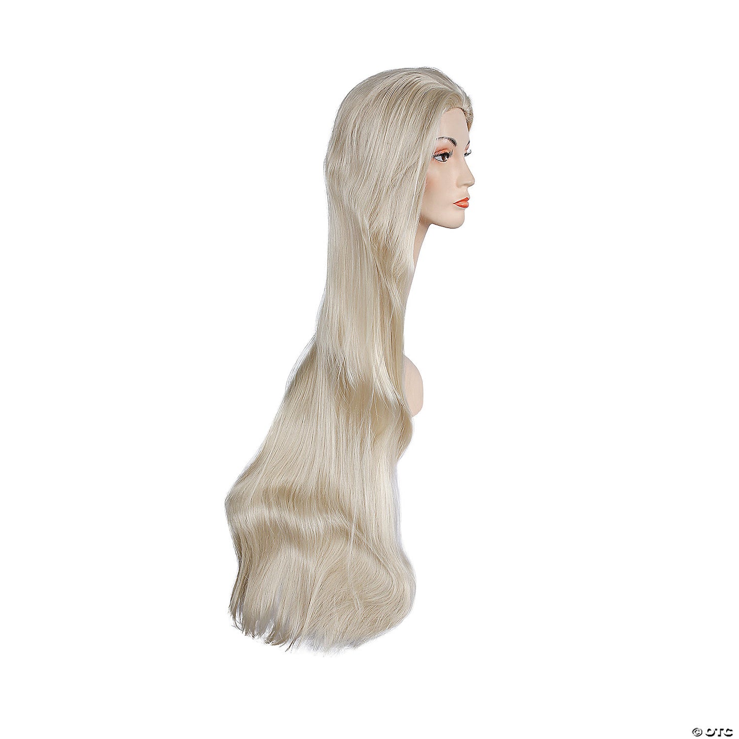 40" LONG STRAIGHT PLATINUM BLONDE 613