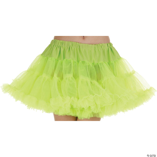 NEON GREEN PETTICOAT TUTU