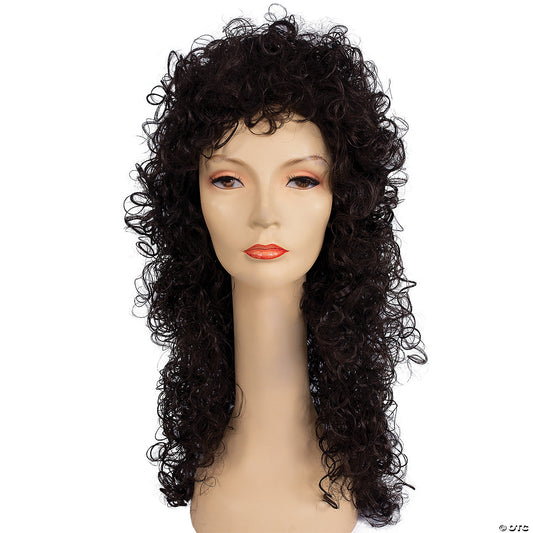 PLABO CURLY WIG-MD CHSTNT BRWN