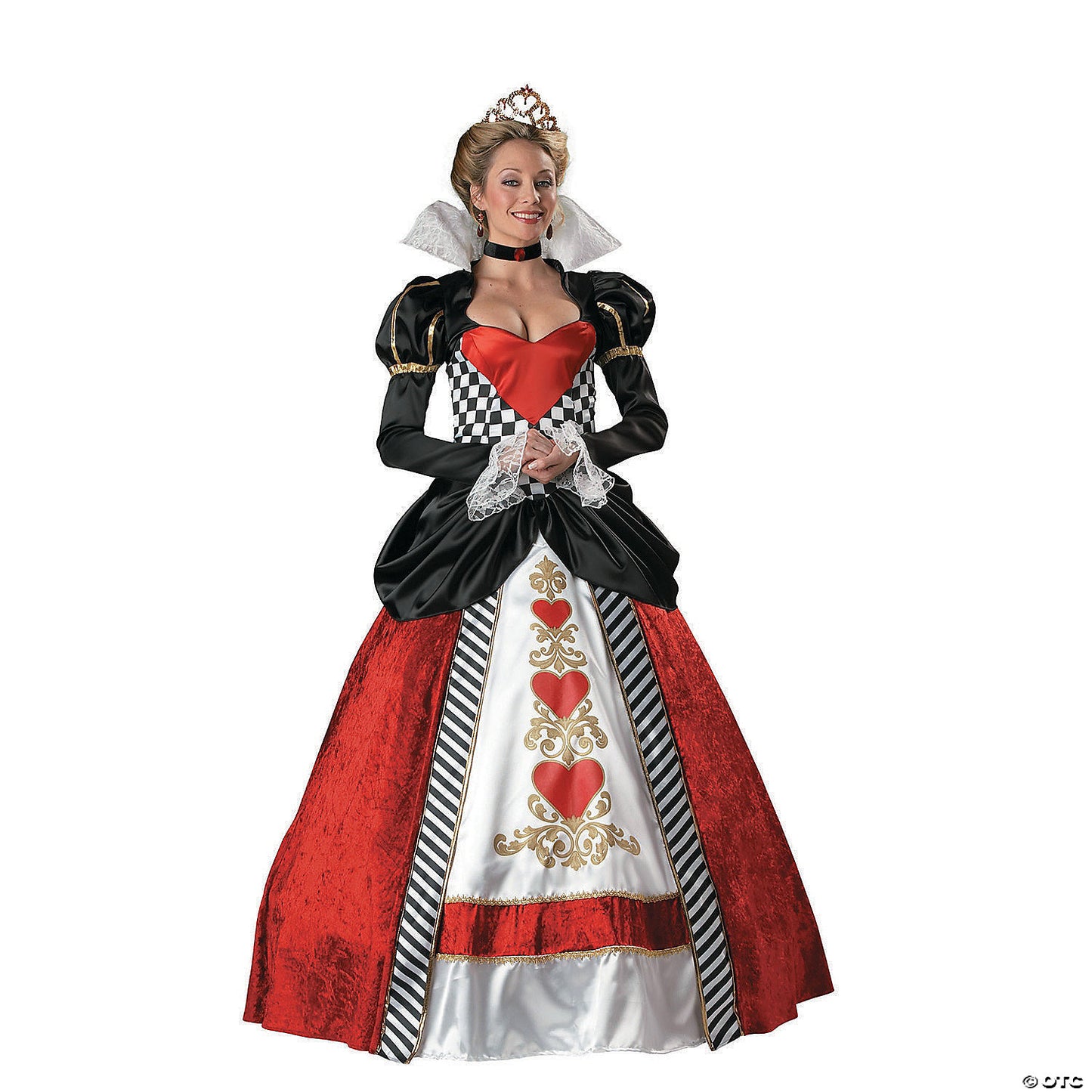 QUEEN OF HEARTS ADULT XLGE