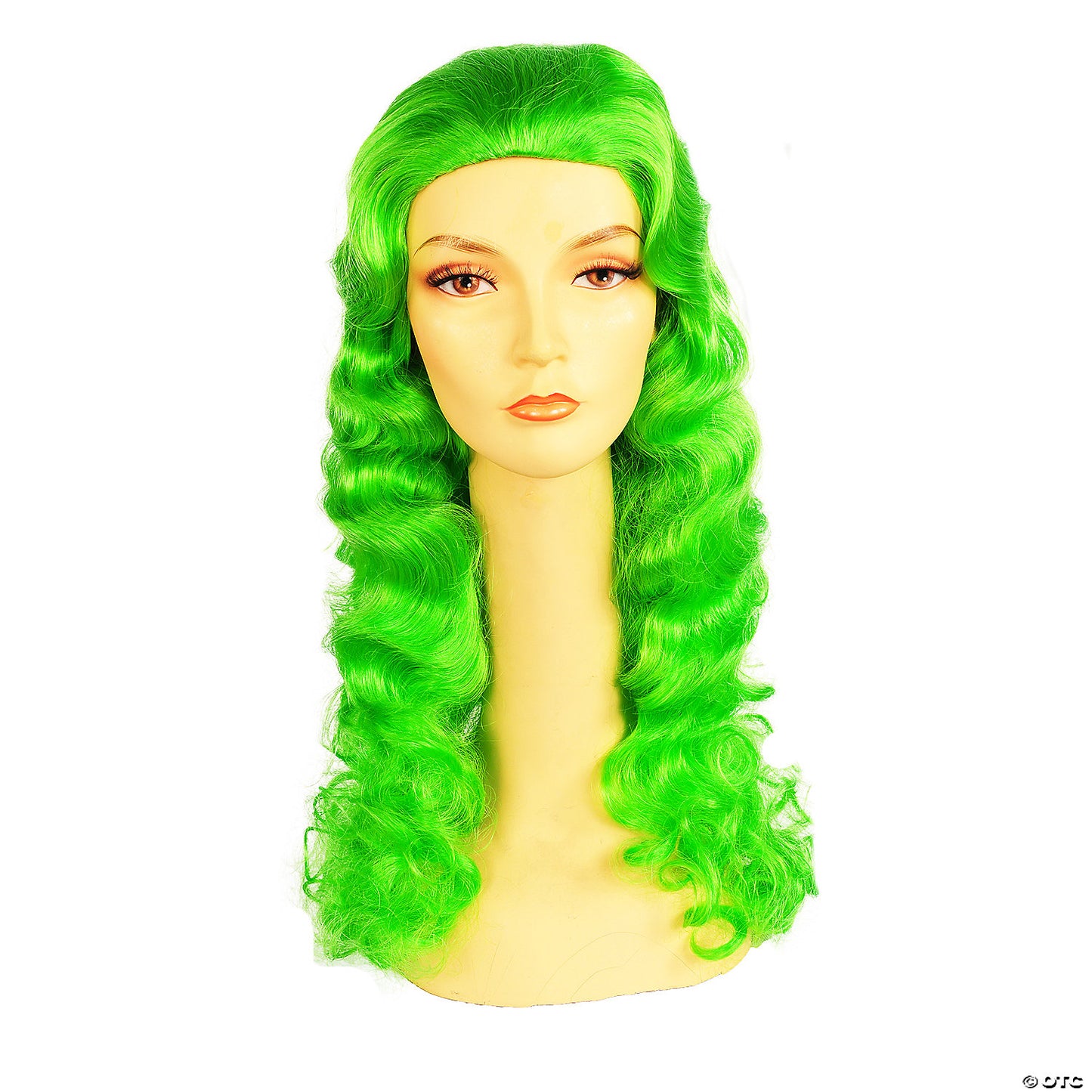SHOWGIRL 340 WIG BRIGHT GREEN KAF 4