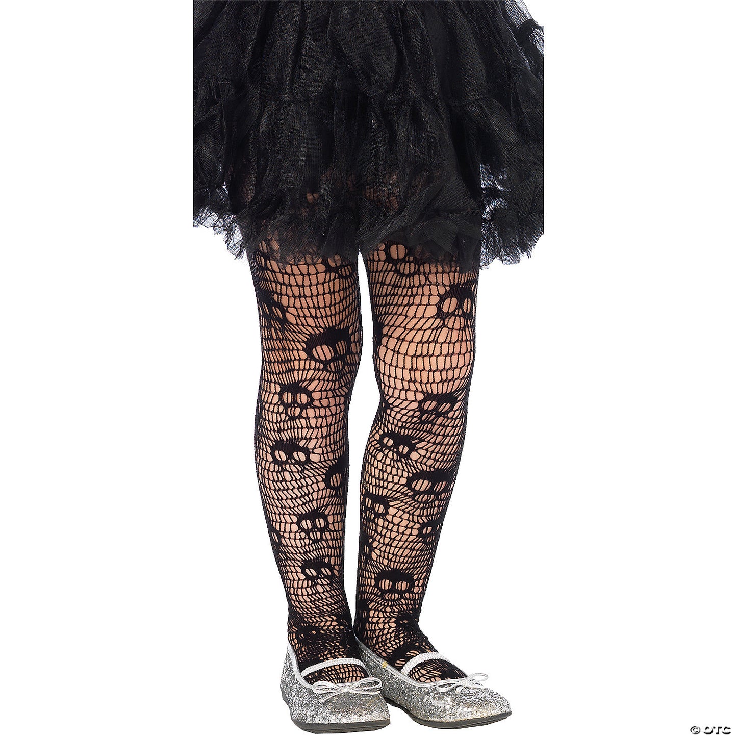 SKULL NET TIGHTS-LARGE