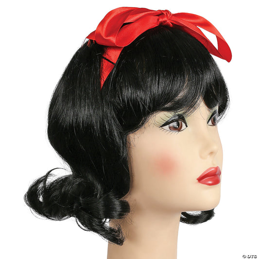 SNOW WHITE WIG-BLACK