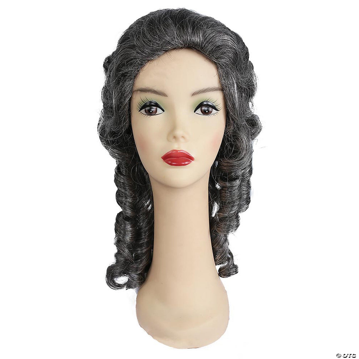 SOUTHERN BELLE WIG MED BROWN GRAY 44