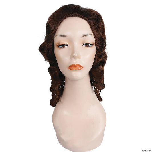 SOUTHERN BELLE WIG MED BROWN RED 30