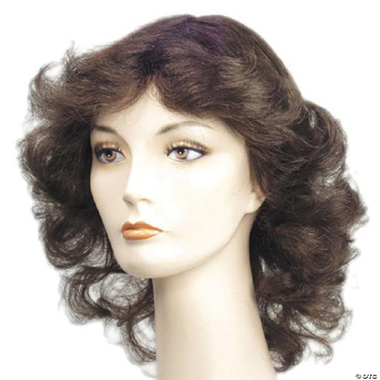 SUZY S WIG-DARK BROWN