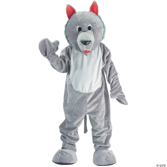 ADULT WOLF MASCOT