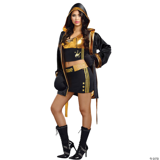 WOMEN'S BOXER COSTUME RL10315