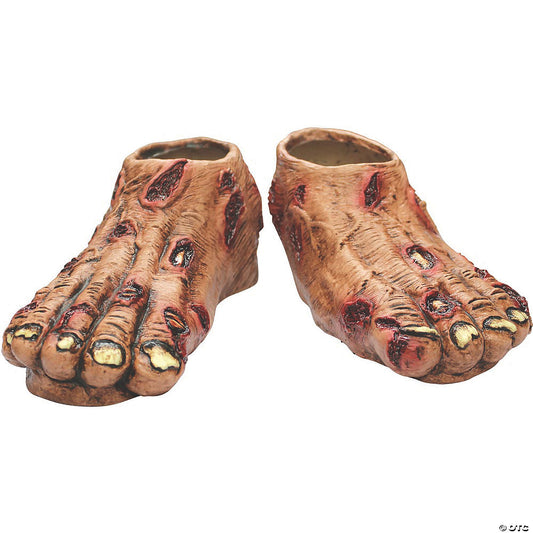 ZOMBIE FLESH LATEX FEET